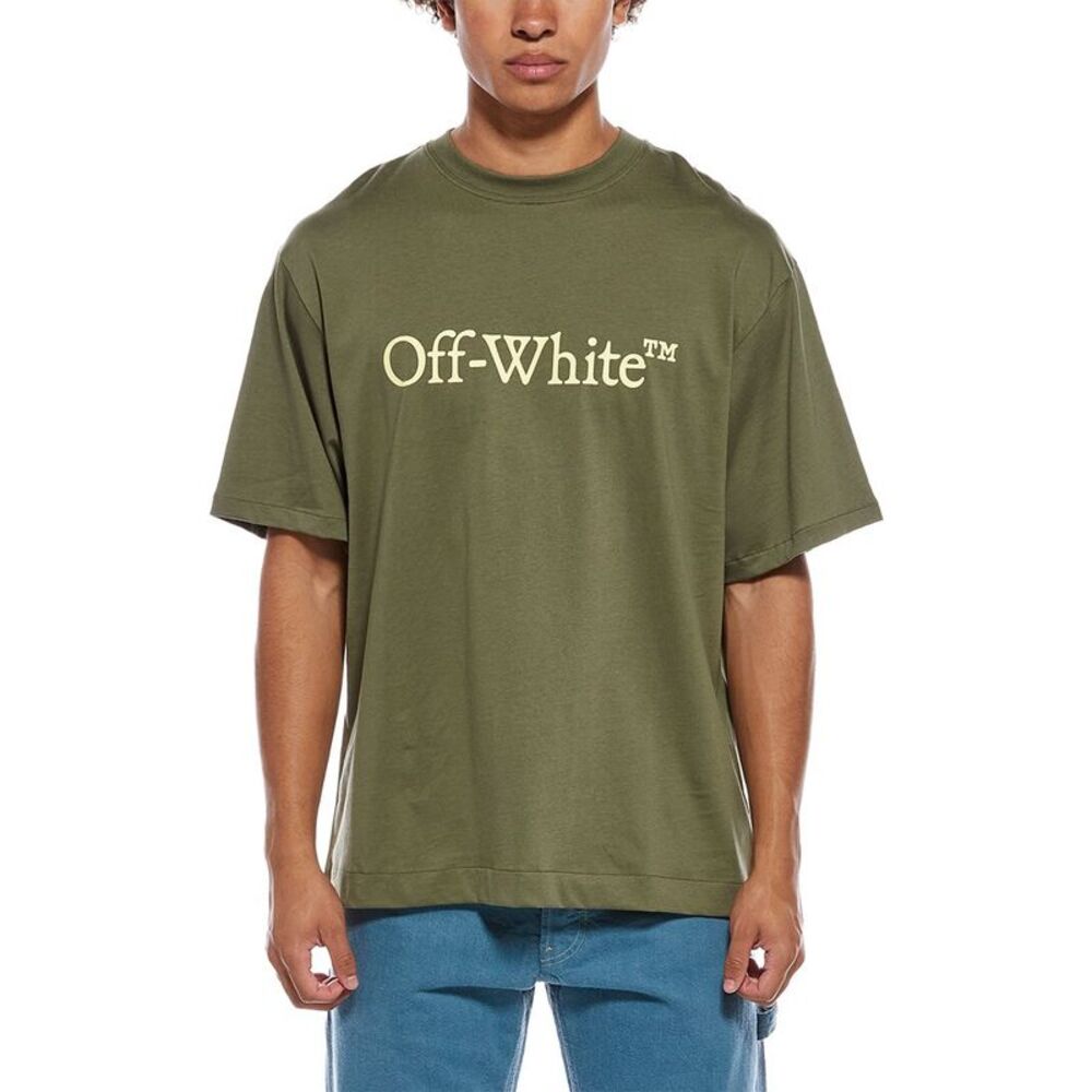 Off-White™ Mens  Logo T-Shirt, Green